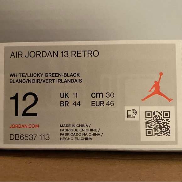 Air Jordan 13 Retro Men's Lucky Green NWT - Picture 7 of 9